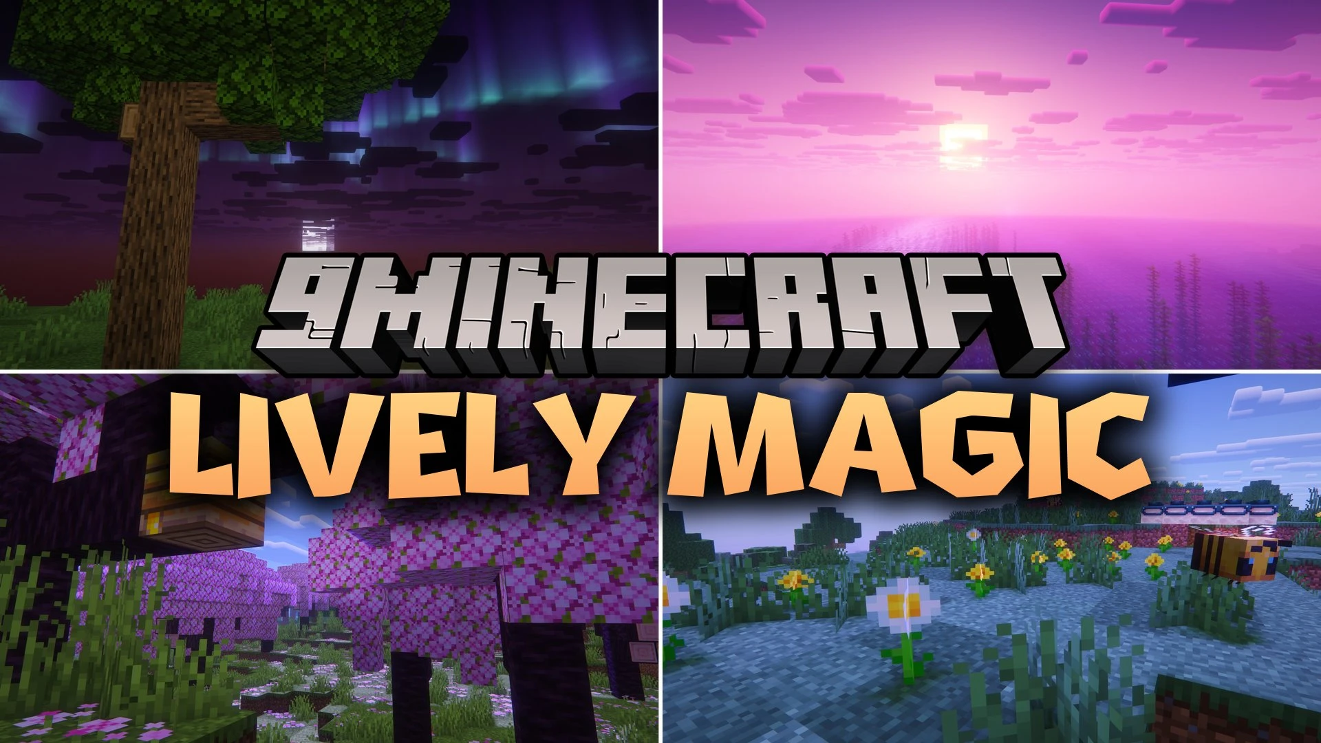 Lively Magic Shaders (26.2, 1.20.1) – Colored Lighting and PBR Textures