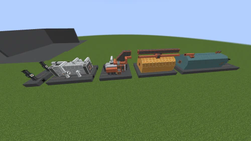 Modular Low Pressure Turbine Schematic (1.21.x) - Efficient Power for Your Create Factory