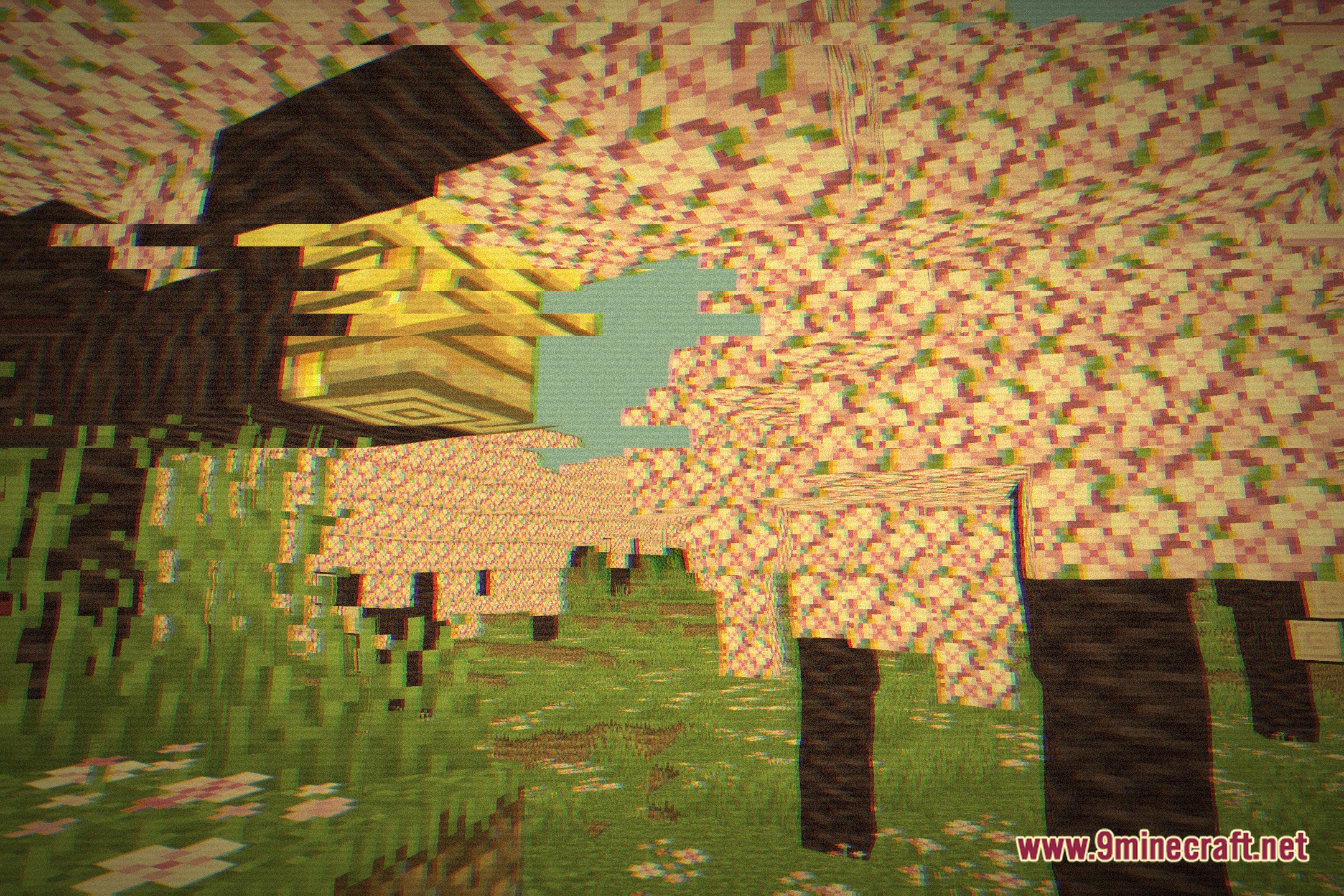 Old TV Shaders (26.2, 1.20.1) – Retro CRT Scanlines and Screen Curvature — screenshot 1