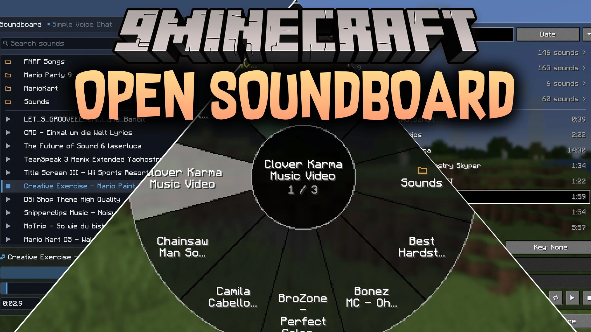 Open Soundboard Mod (26.3, 1.21.1) – Play Custom Audio Clips in Proximity Voice