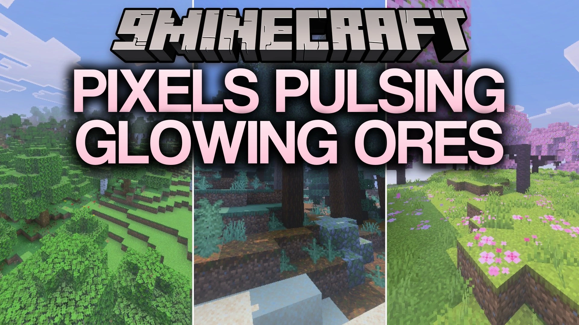 Pixels Pulsing Glowing Ores Shader (26.x) – Pulsing Emissive Glow on Mining Ores