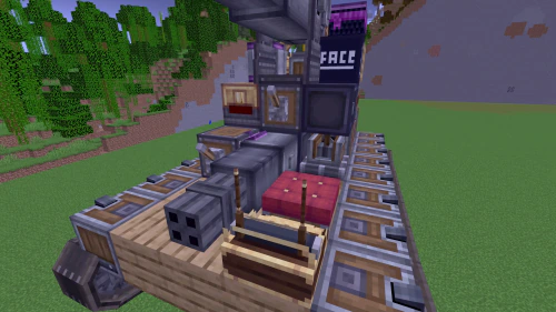 Tank Creative Schematic (1.21.x) - Powerful Military Vehicle for Create Mod