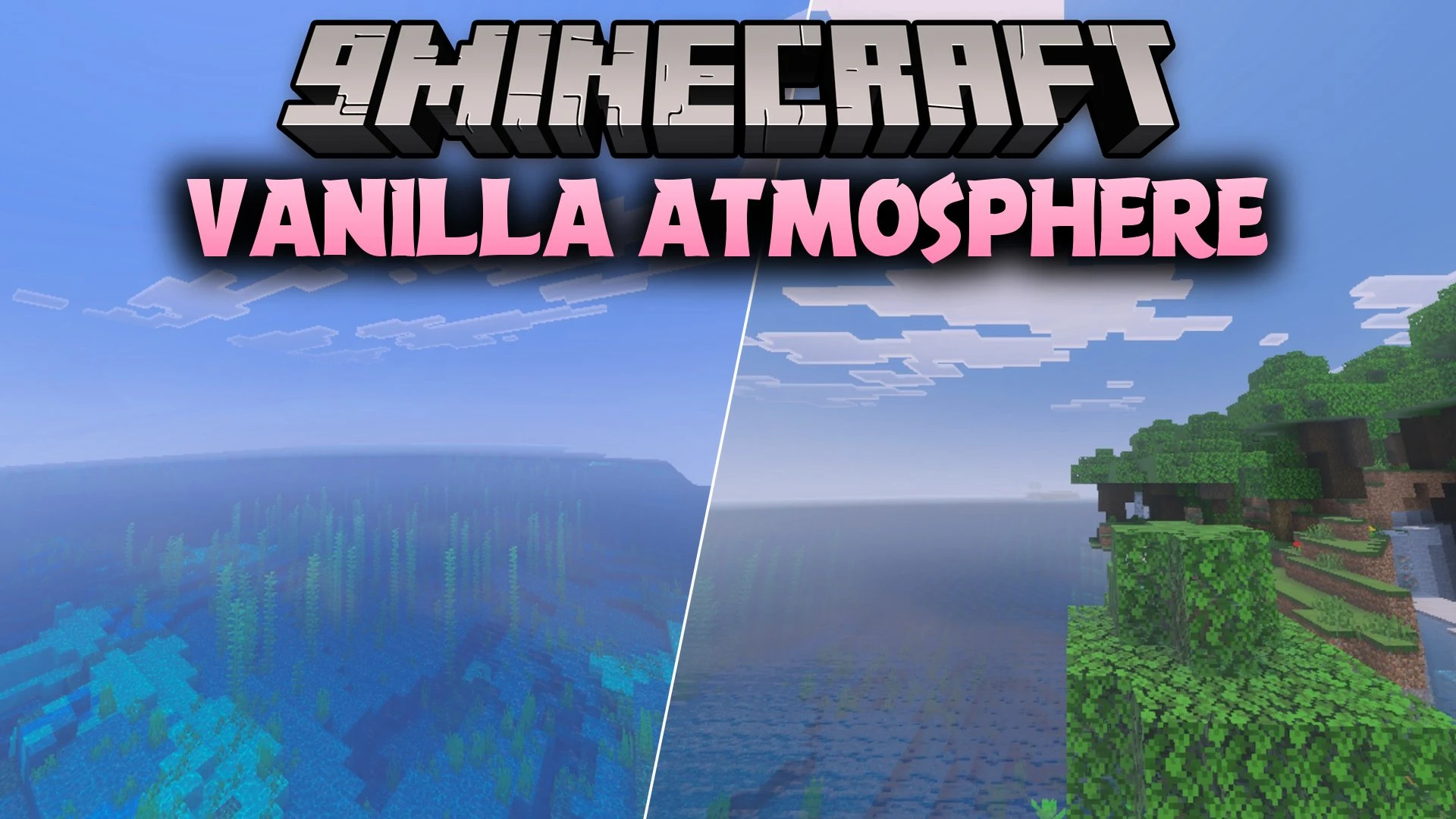 Vanilla Atmosphere Shader (26.x) – Soft Shadows and Water Caustics for Bedrock