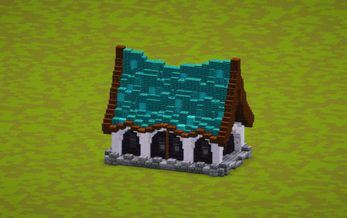 White Gothic House Schematic (1.21.x) – Elegant White Gothic House for Java