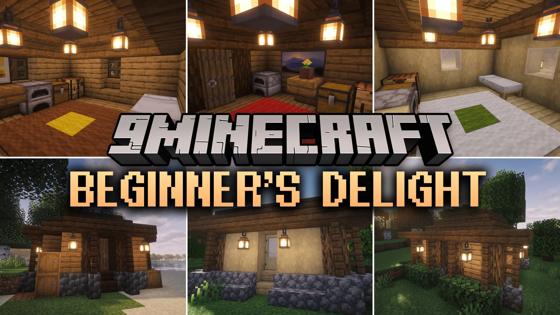 Beginner's Delight Mod (26.3, 1.20.1) – Start Every World with a Safe Furnished