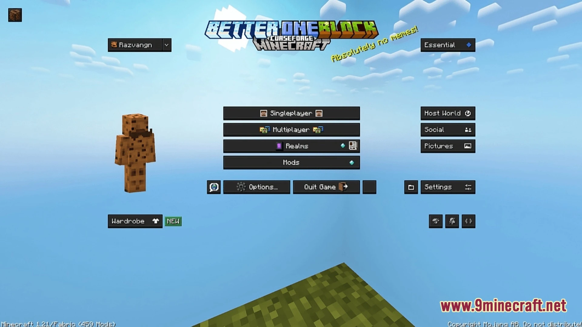 Better One Block Modpack Screenshot 6 Better One Block Modpack Screenshot 6