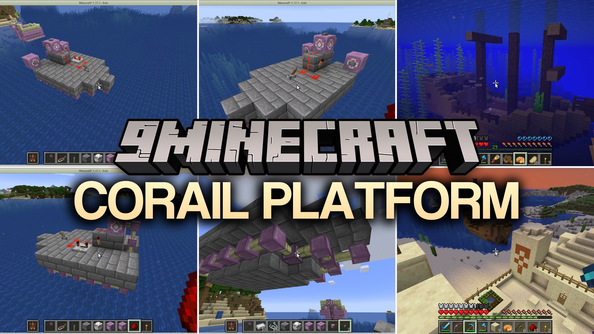 Corail Platform Mod (26.1.2, 1.20.1) – Move Entire Buildings and Build Working