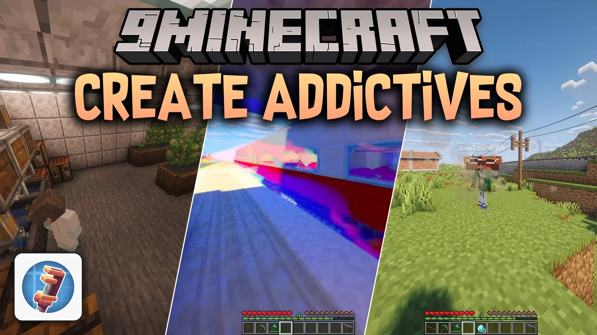 Create Addictives Mod (1.21.1) – Farm and Refine Custom Crops with Machinery