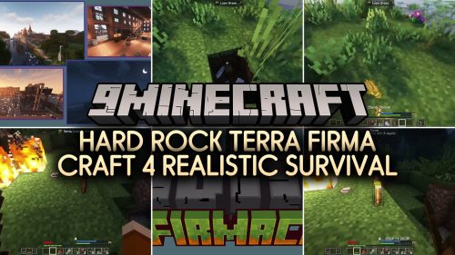 Hard Rock Terra Firma Craft 4 Realistic Survival Modpack