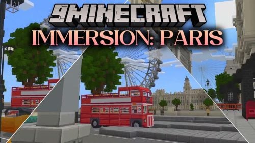 Immersion Paris Map (26.x) - Stroll Across Iconic French Avenues and Monuments