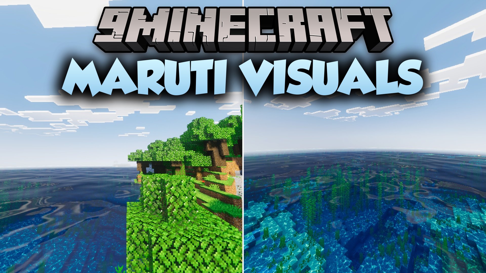 Maruti Visuals Shader (26.x, 1.21) – Volumetric Lighting with Custom Water