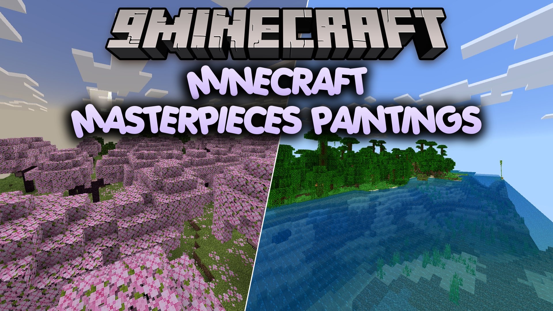 Minecraft Masterpieces Paintings Shader (26.x) – Famous Fine Art on Bedrock