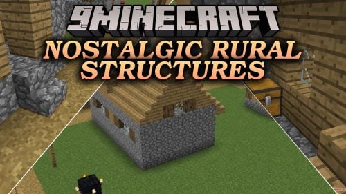 Nostalgic Rural Structures Data Pack (1.20.1) – Find Classic Villages