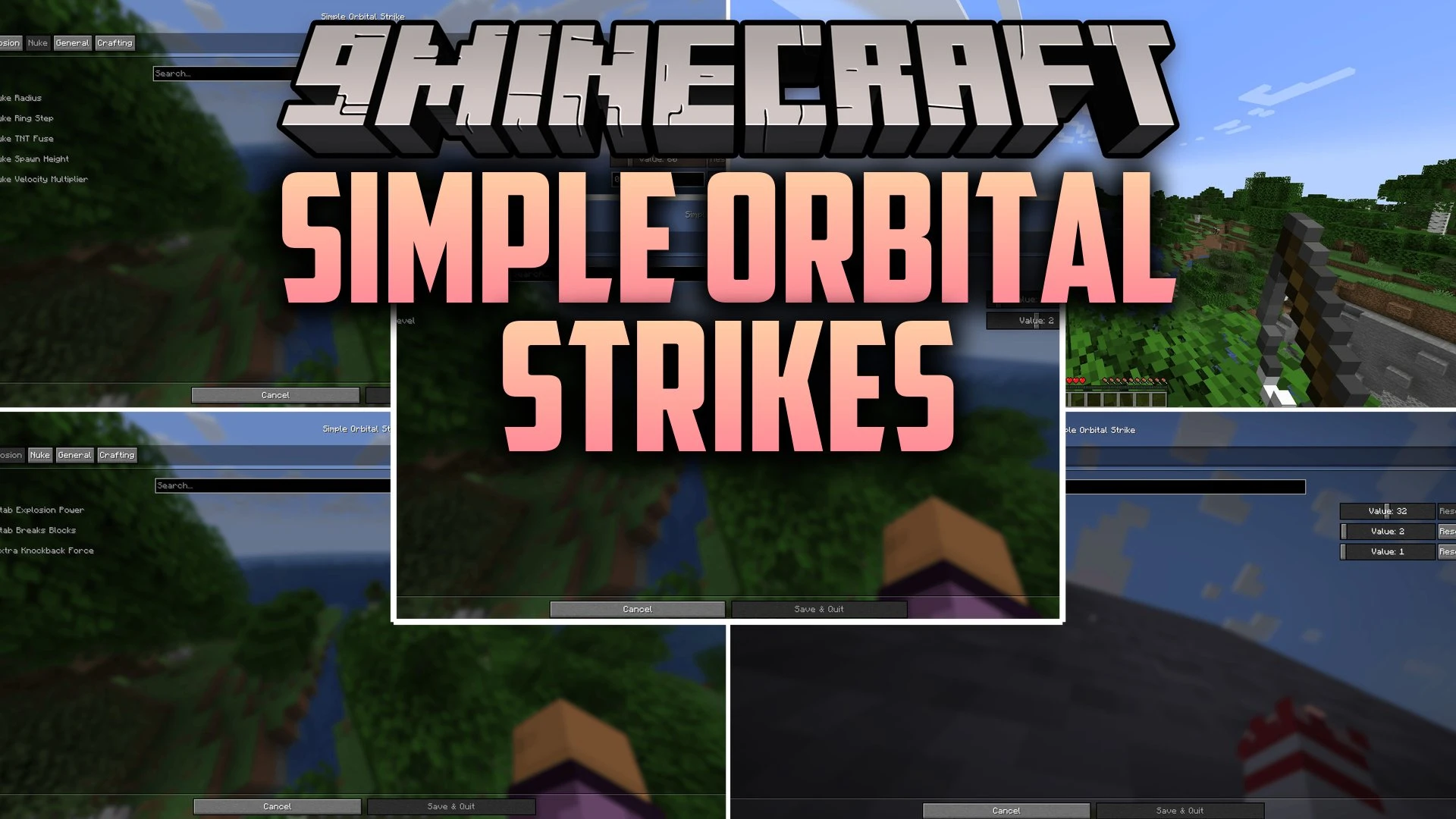 Simple Orbital Strikes Mod (26.3, 1.21.1) – Call Down Massive Blasts