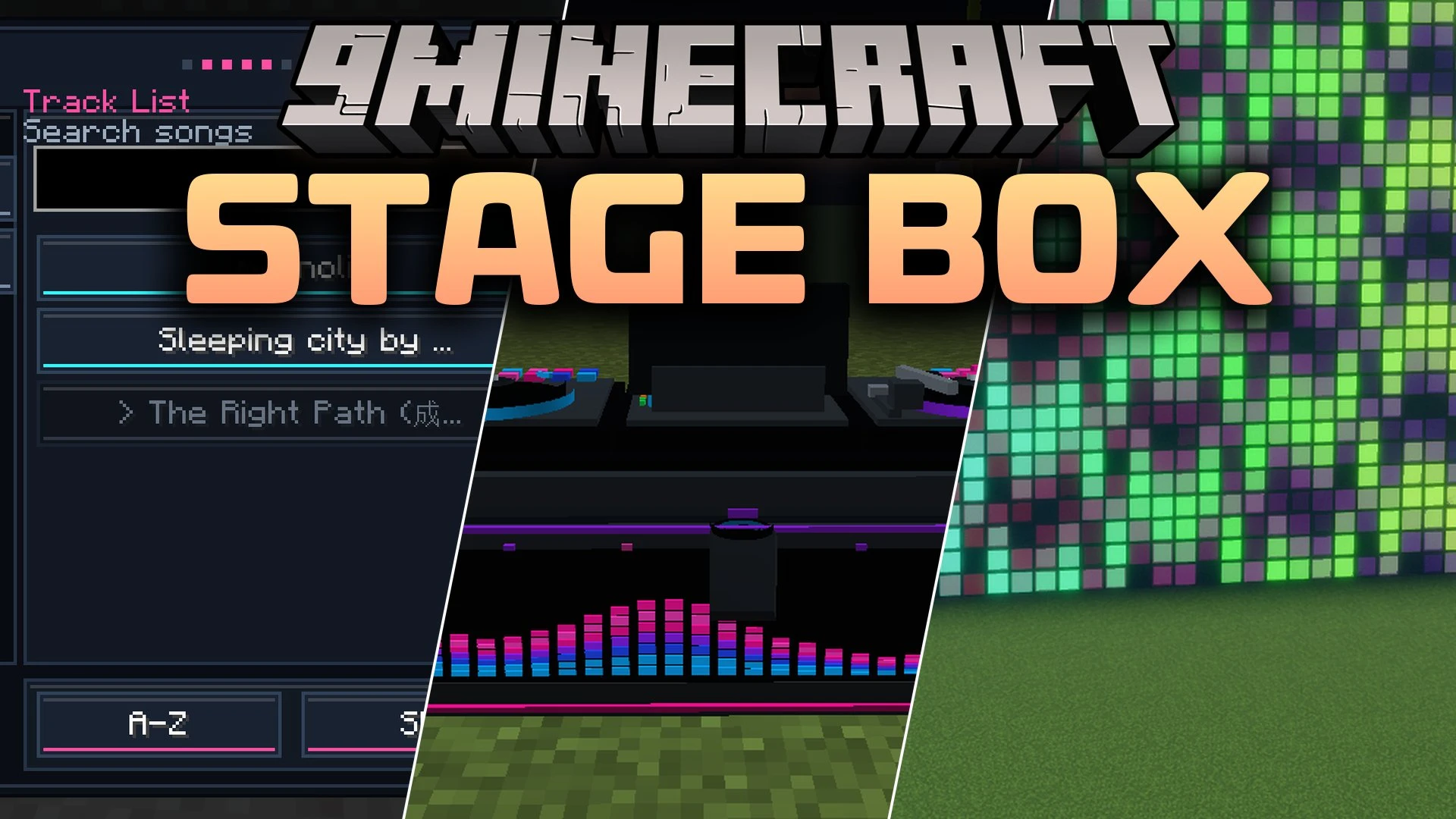 Stage Box Mod (1.21.1, 1.20.1) – Build Custom Concert Stages and Host Live
