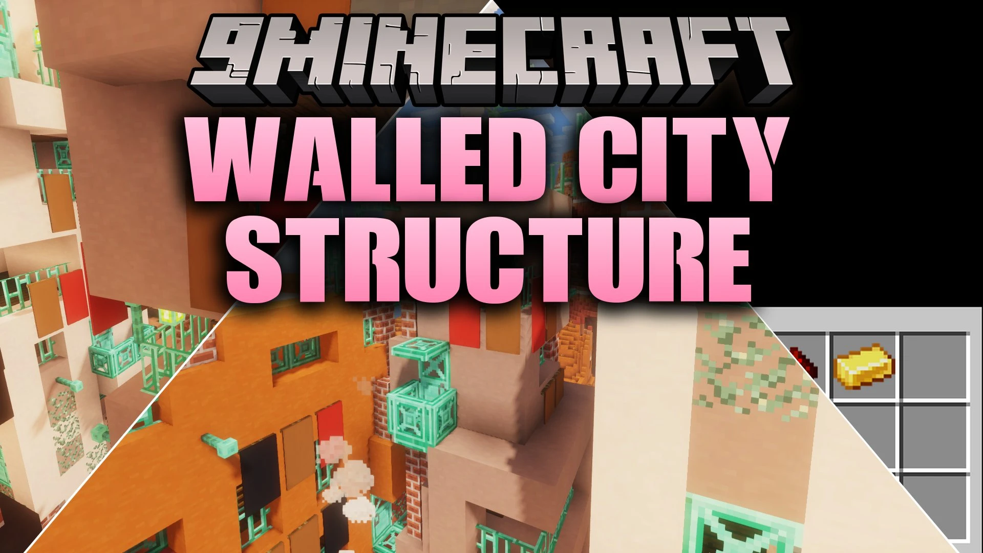 Walled City Structure Mod (26.3, 26.1.2) – Conquer Sprawling Fortress Cities