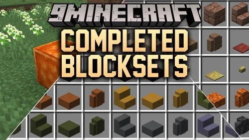 Completed Blocksets Mod (26.3, 26.1.2) – Build with Slabs and Stairs