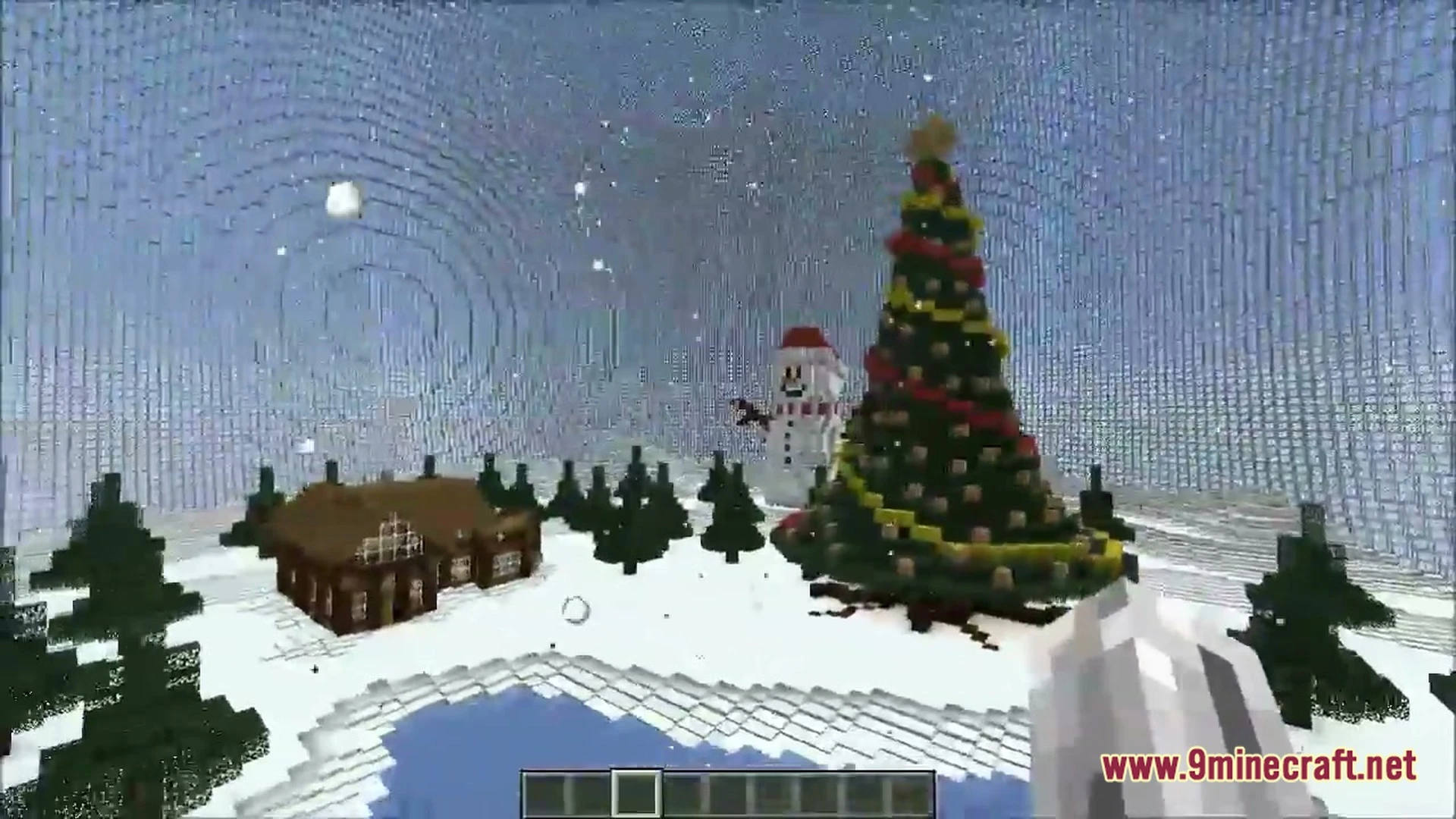 Little Snow Globe Map (26.2, 1.20.1) – A Cozy Miniature Winter World — screenshot 1