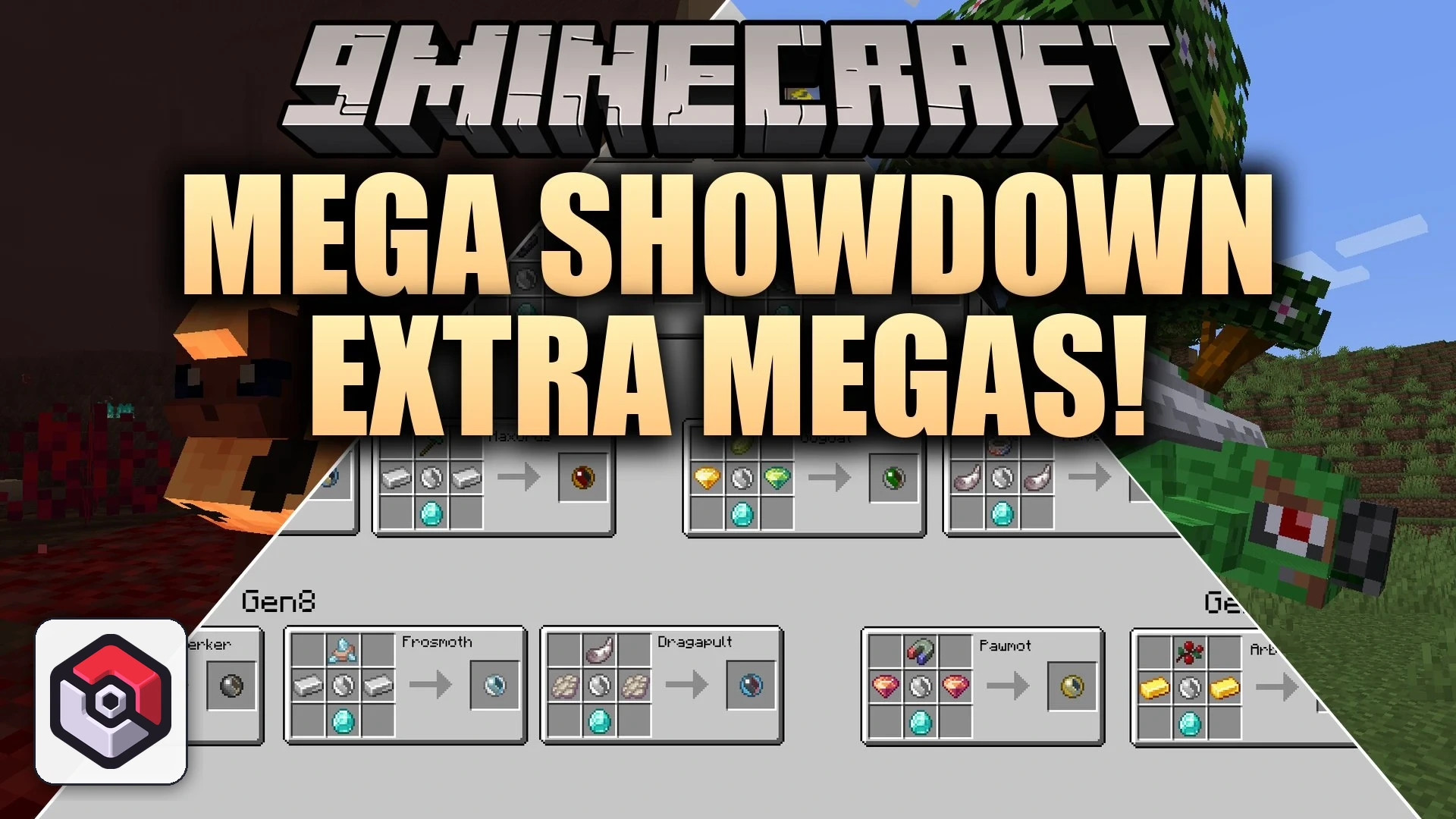 Mega Showdown Extra Megas Mod (1.21.1) – Unleash New Mega Evolutions