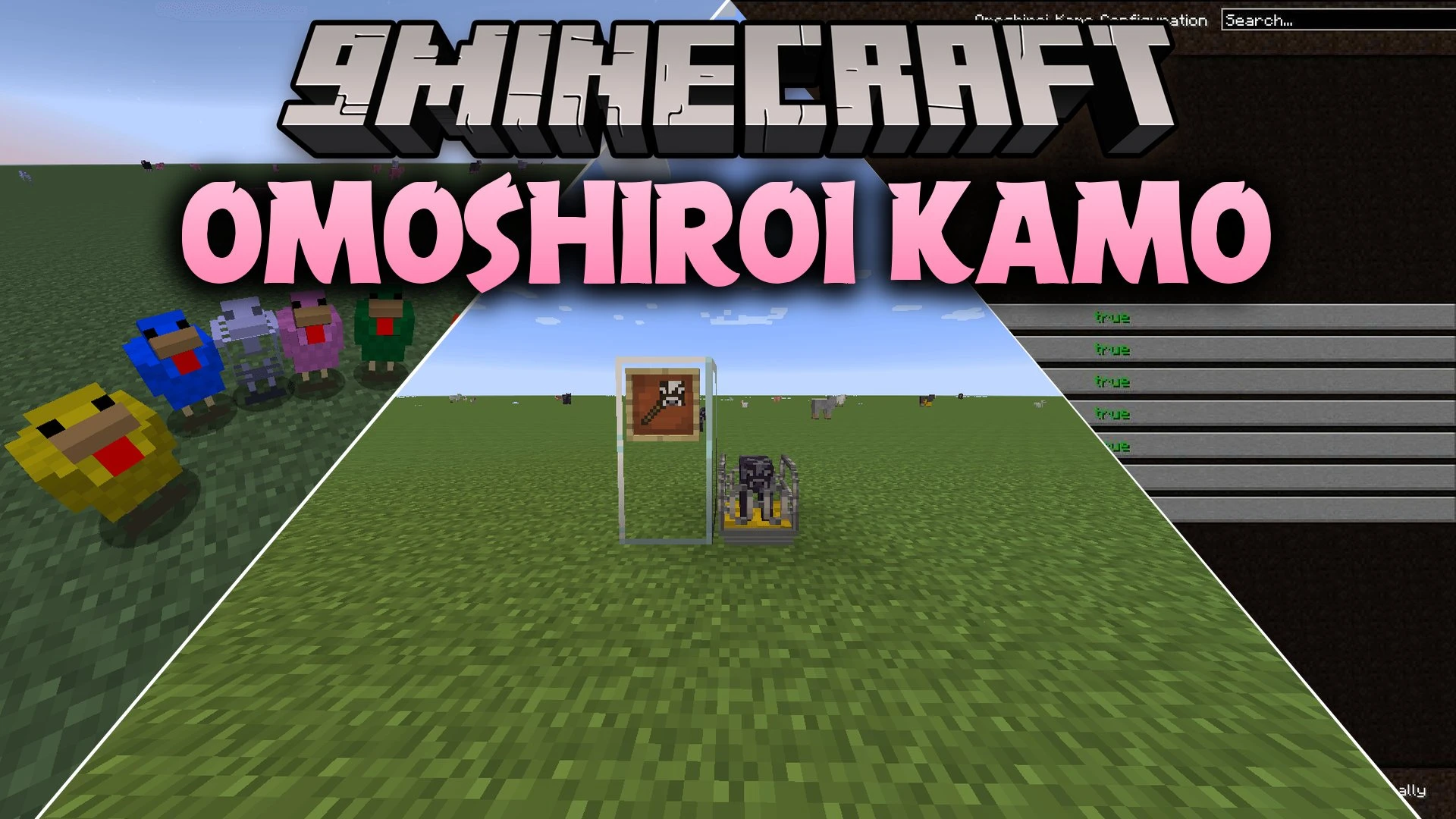 Omoshiroi Kamo Mod (1.7.10) – Breed Resource Chickens and Automate Tech Worlds