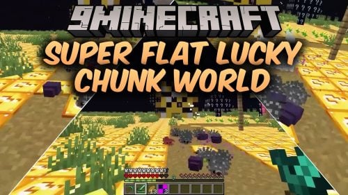 SUPER FLAT LUCKY CHUNK WORLD Map (26.x) - Gamble Your Life on Every Flat Chunk