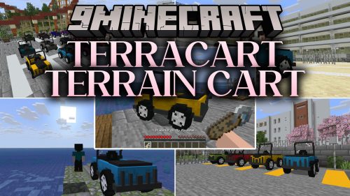 Terracart Terrain Cart Mod (26.3, 1.21.11) – Cruise Across the Land