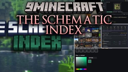 The Schematic Index Mod (26.3, 1.21.11) – Preview and Download Blueprints