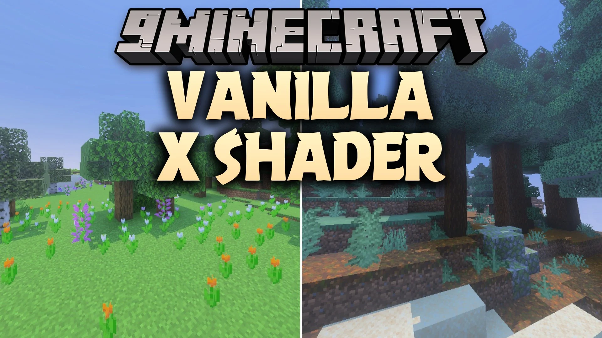 Vanilla X Shader (26.x, 1.21) – Vibrant Lighting and Clean Water on Any Device