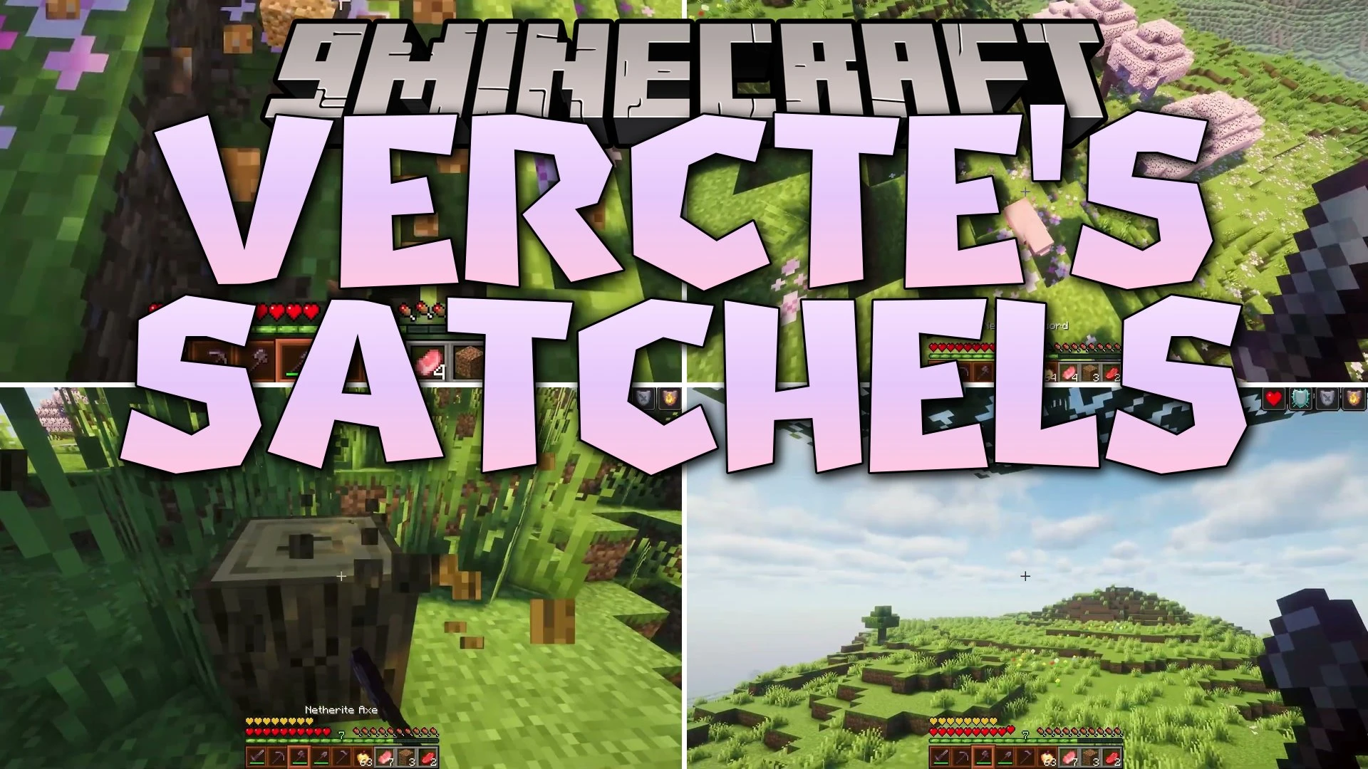 Vercte's Satchels Mod (1.21.1) – Quickly Swap Extra Items Right Below