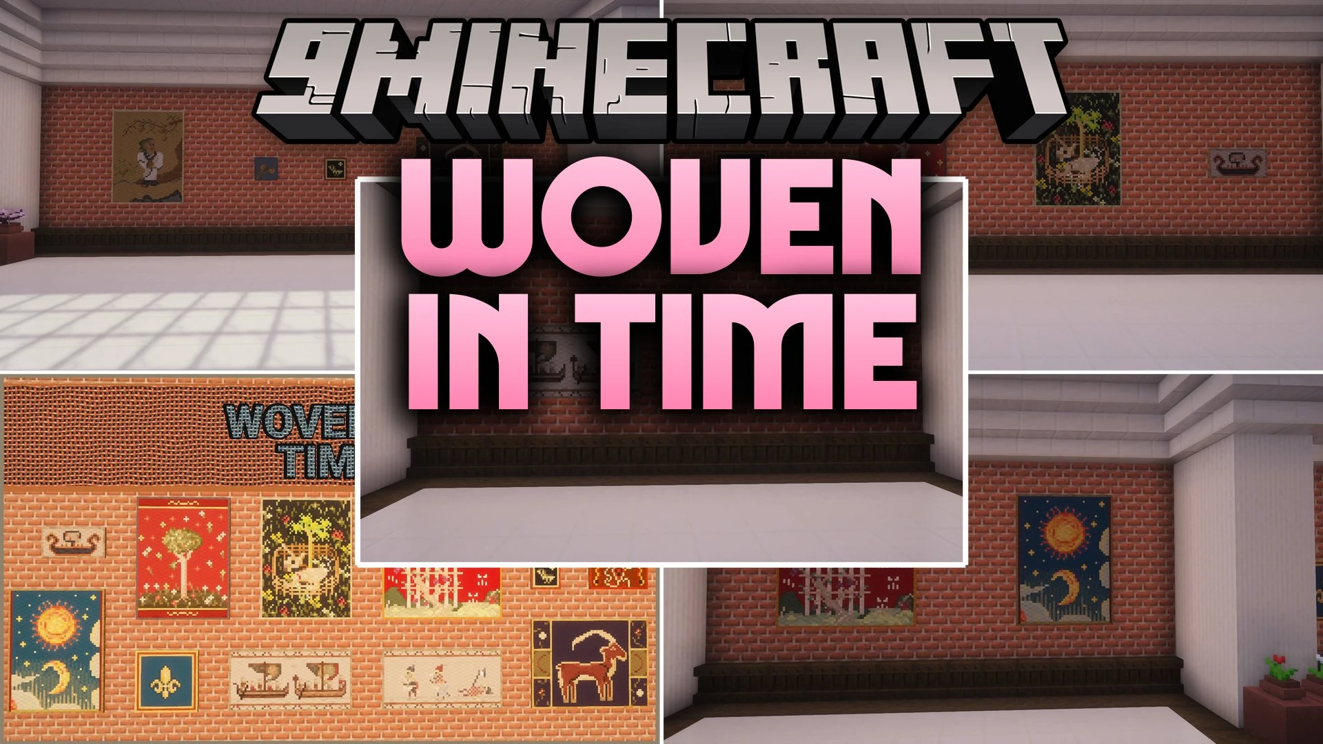 Woven in Time Mod (26.3, 1.20.1) – Decorate Your Castle Walls with Ancient