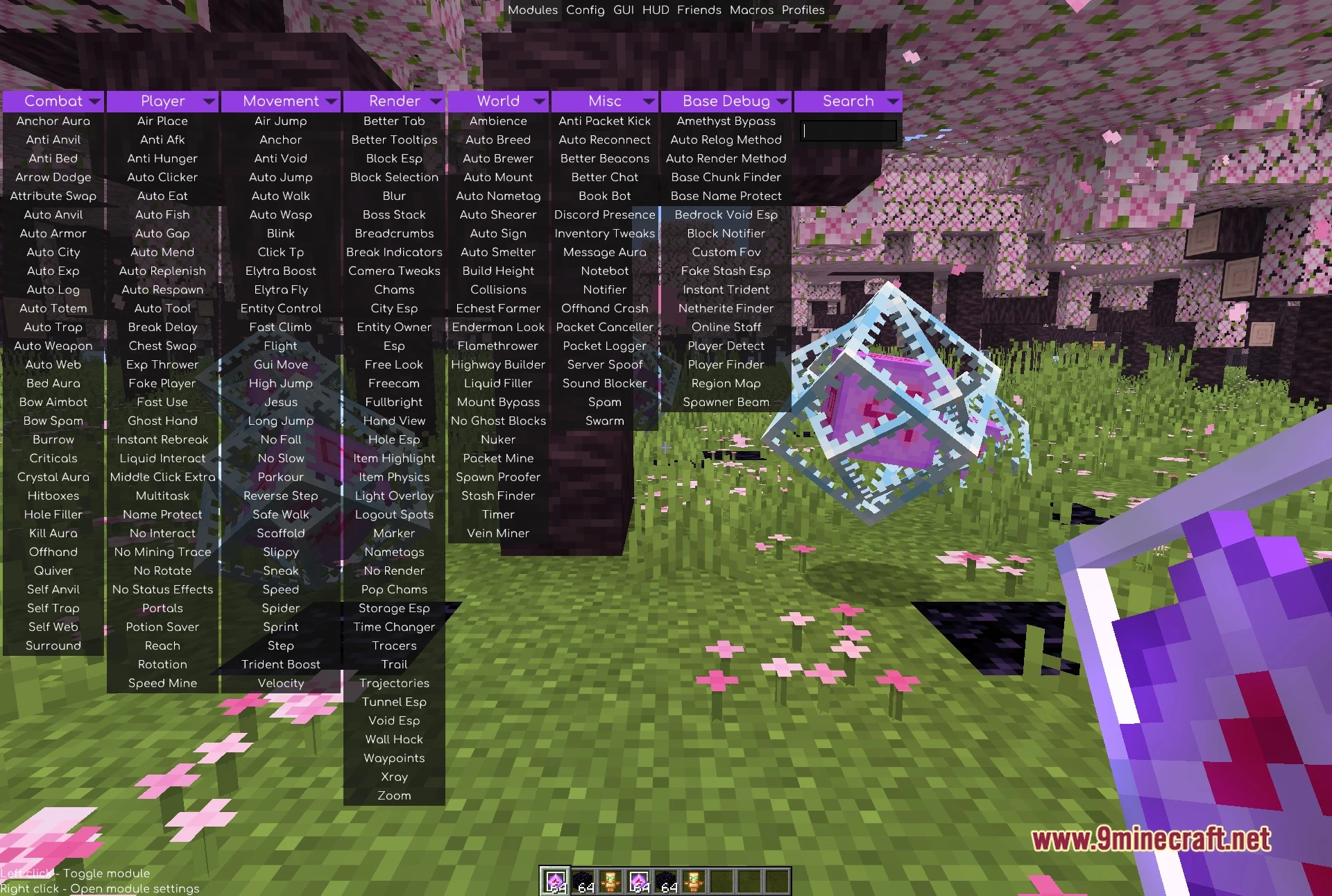 Base Debug Client Mod (1.21.11) – Track Hidden Bases and Stashes — screenshot 2