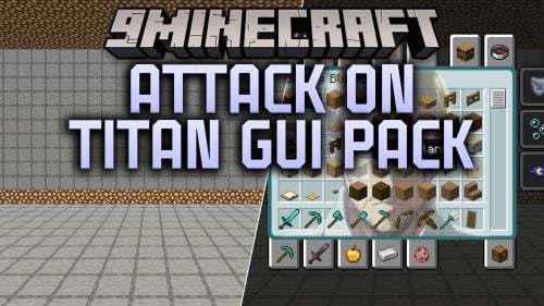 Attack on Titan GUI Pack Resource Pack (1.21.11, 1.20.1)