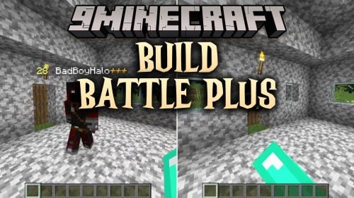 BUILD BATTLE PLUS Map (26.2, 1.20.1) - Outbuild Friends Against the Clock