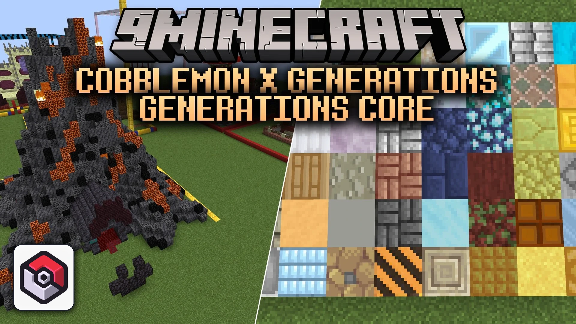 Cobblemon X Generations Generations Core Mod (1.21.1, 1.20.1)