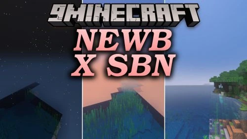 NewB X SBN Shader (26.x) - Vibrant Sky Bloom and Glowing Ores on Bedrock