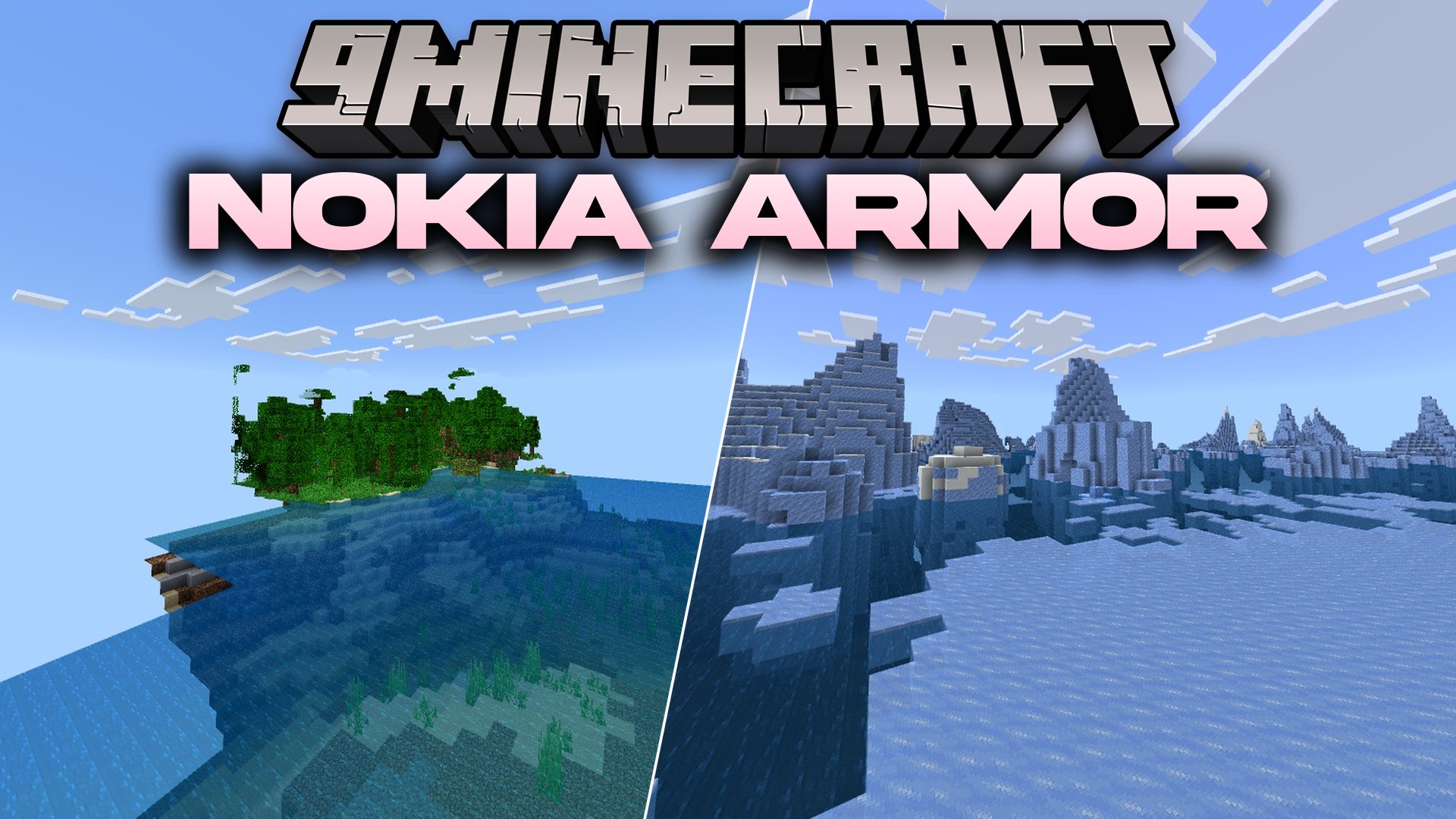 Nokia Armor Shader (26.x) – Crisp 256x Retro Phone Armor for Netherite
