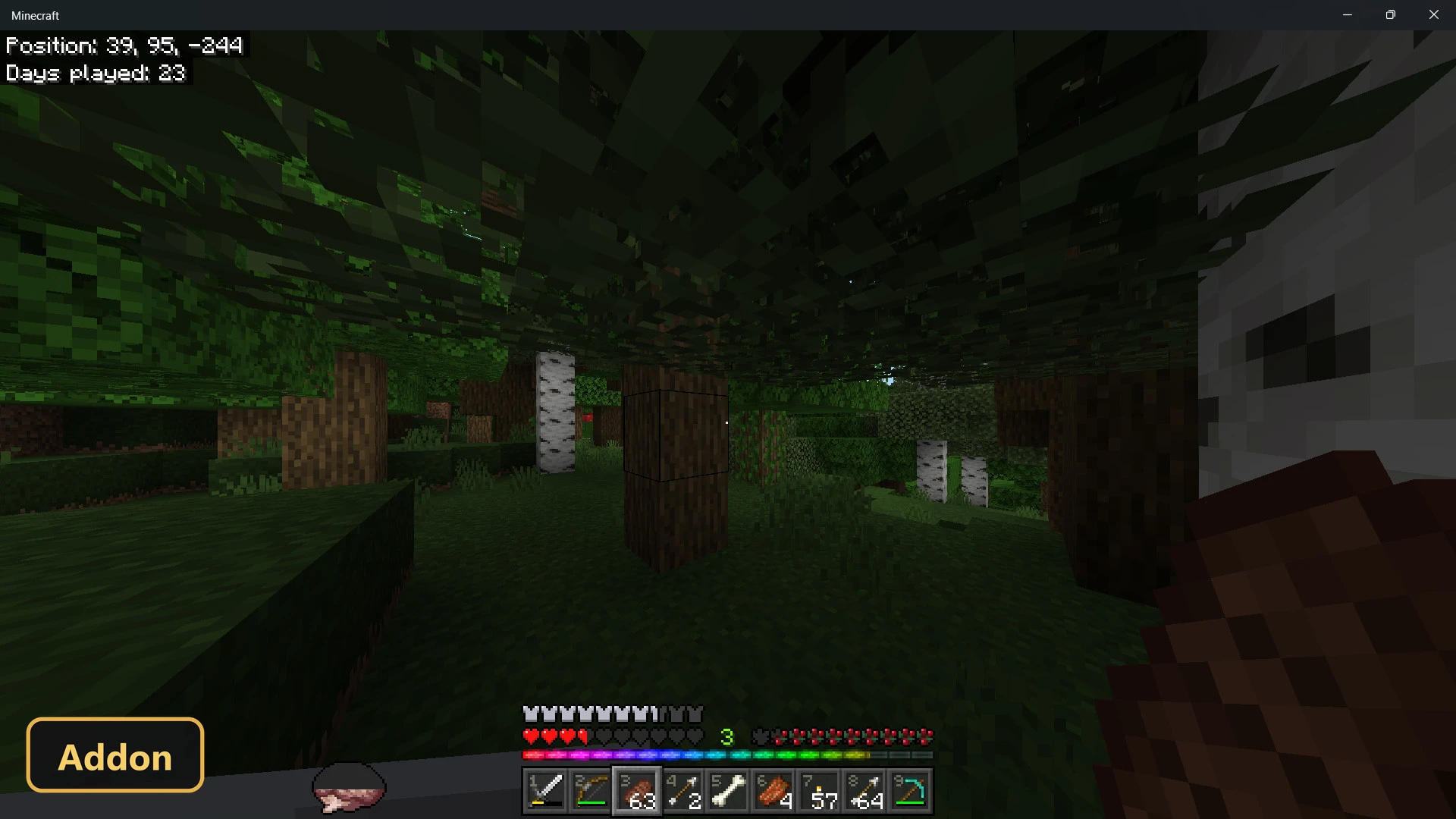 Sanity (26+, 1.21) – MCPE/Bedrock Addon — screenshot 1