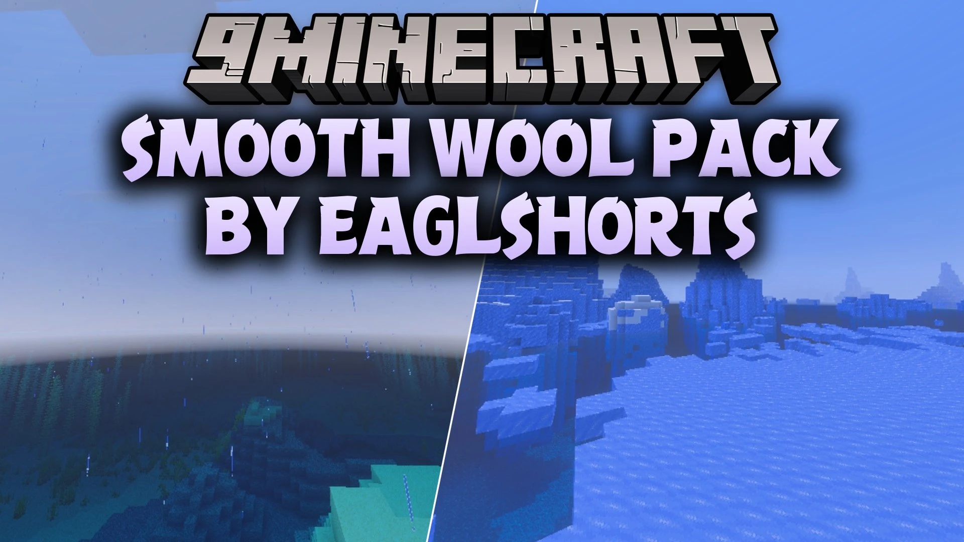 Smooth Wool Pack by EaglShorts Shader (26.x, 1.21) – Clean Wool Textures