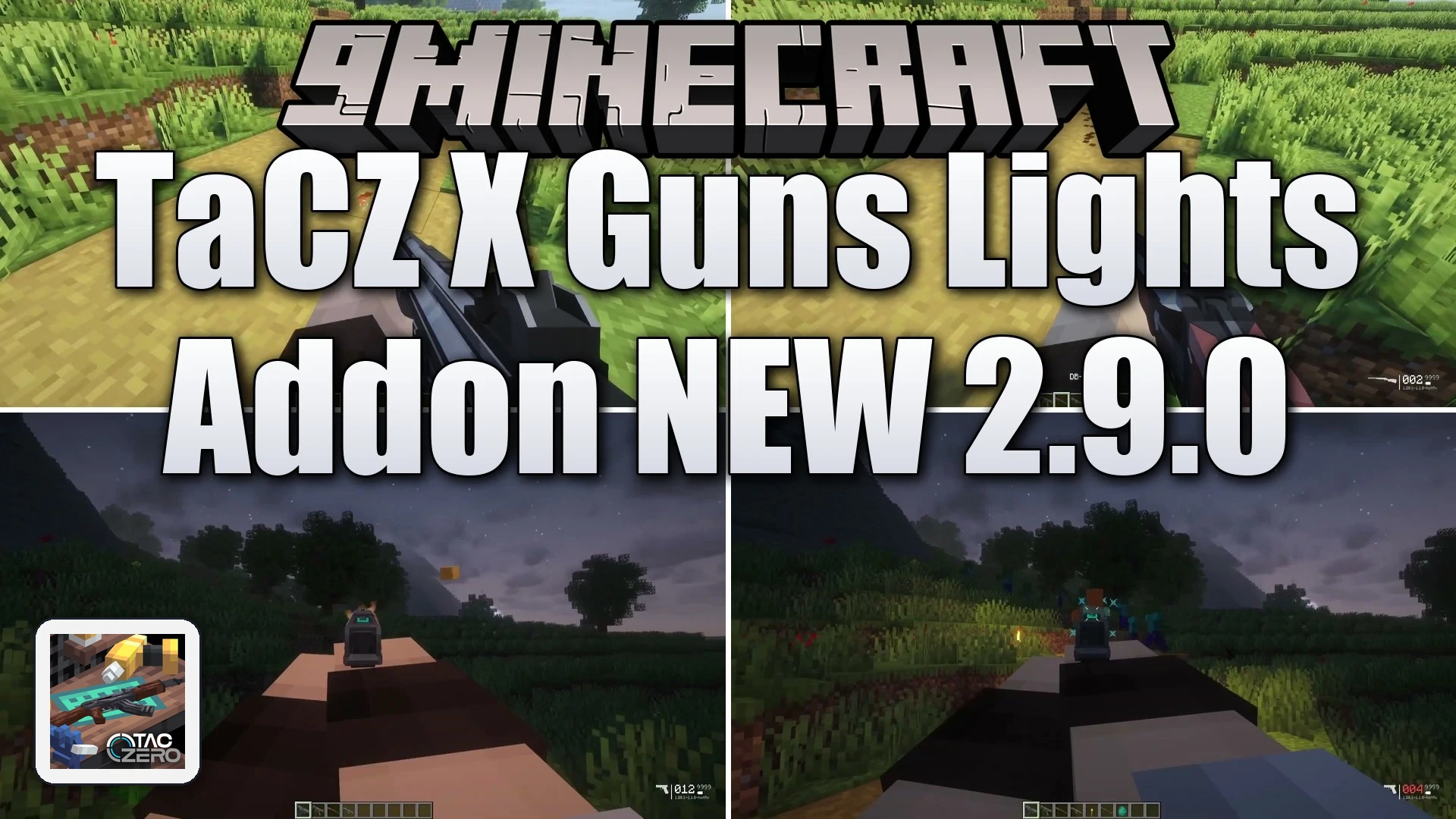 TaCZ X Guns Lights Addon NEW 2.9.0 Mod (1.21.1, 1.20.1)