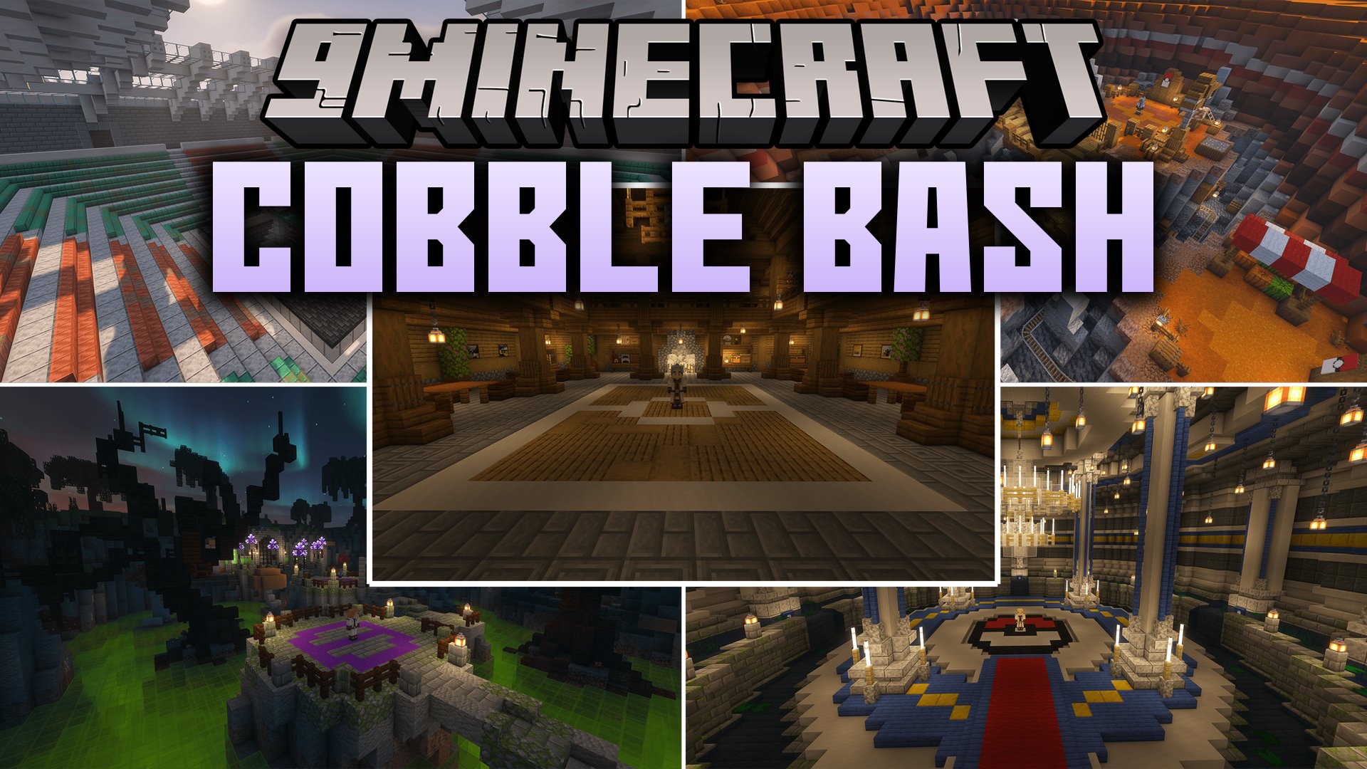 Cobble Bash by Norevex Mod (1.21.1) – Conquer Custom Gyms and the Elite Four