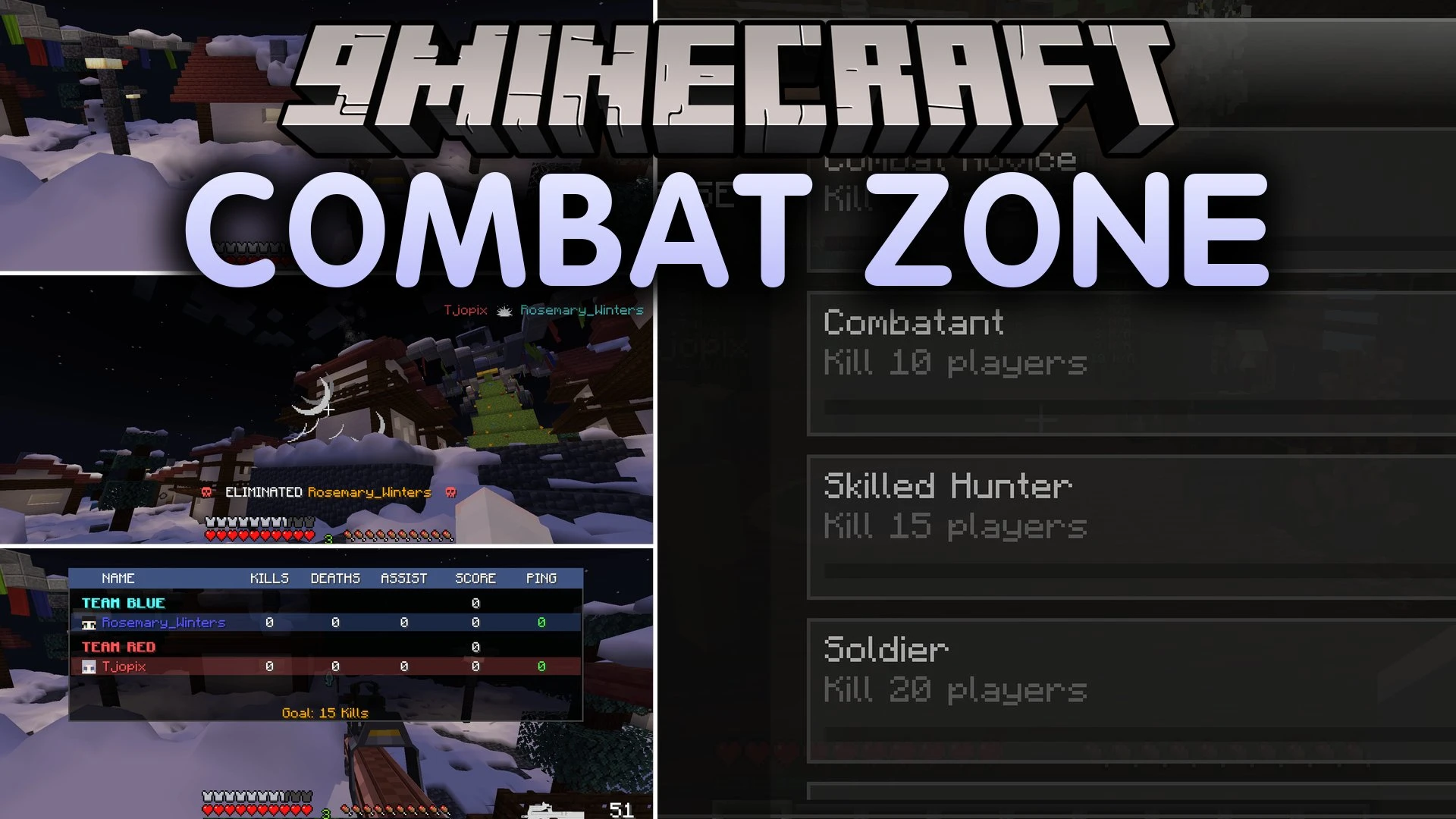 Combat Zone Mod (1.20.1) – Play Competitive Tactical Shooter Matches