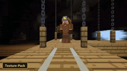 Dynamic Lightning X Bare Bones (26+) – MCPE/Bedrock Texture Pack