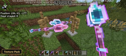 Enhanced Spears (26+, 1.21) – MCPE/Bedrock Texture Pack