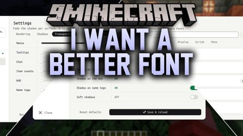 I Want a Better Font Mod (26.3, 1.20.1) - Read Clean Custom Typography