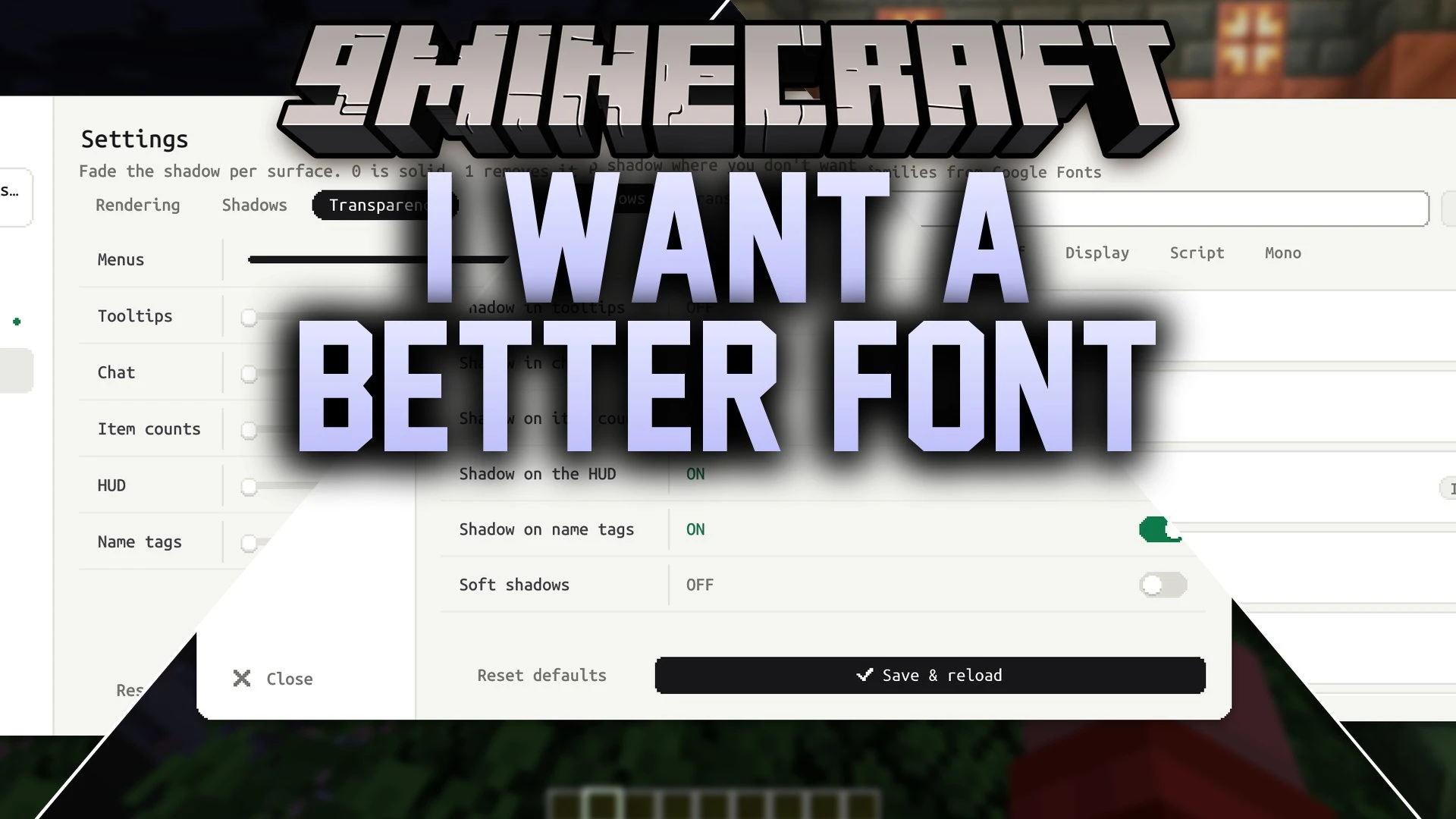 I Want a Better Font Mod (26.3, 1.20.1) – Read Clean Custom Typography