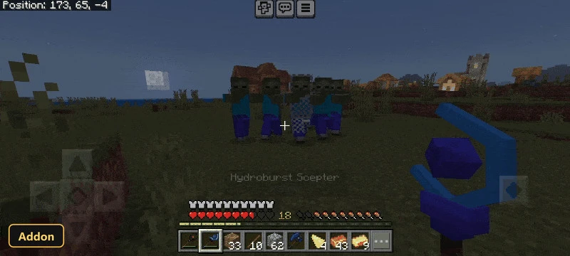 Mystic Weapon (26+, 1.21) – MCPE/Bedrock Addon — screenshot 1