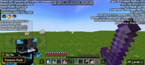 NeBux Xtreme (26+, 1.21) – MCPE/Bedrock Texture Pack