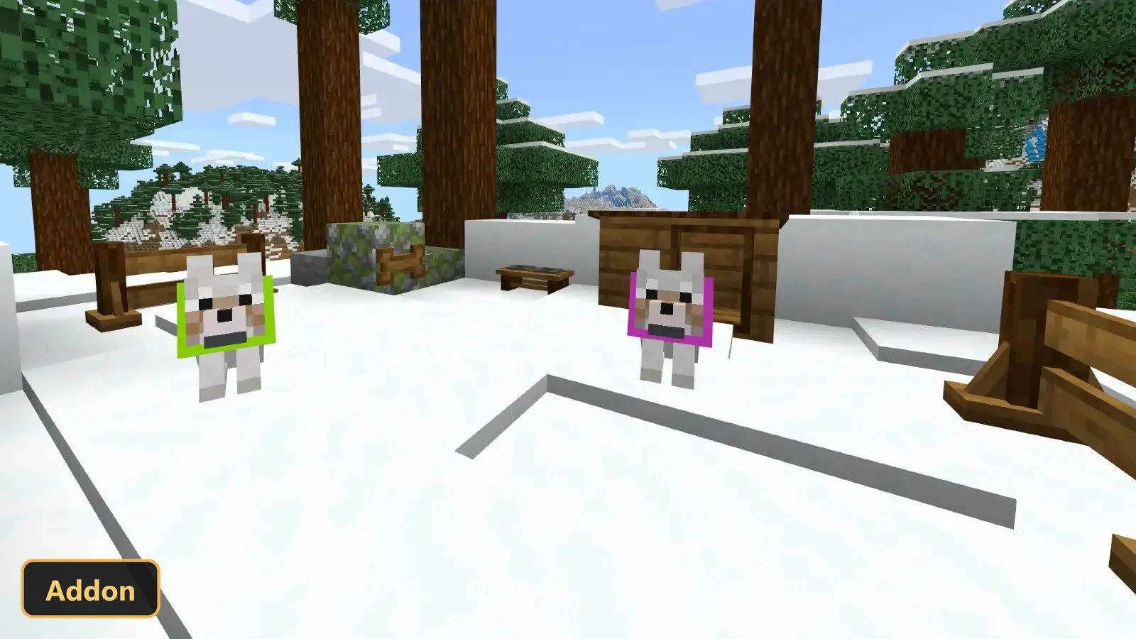 Pet Furniture (26+, 1.21) – MCPE/Bedrock Addon — screenshot 3