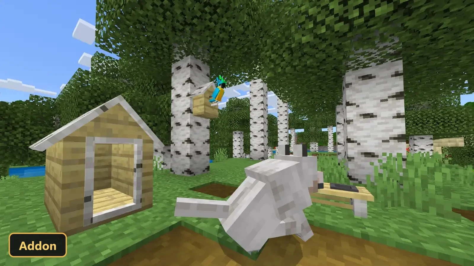 Pet Furniture (26+, 1.21) – MCPE/Bedrock Addon — screenshot 5