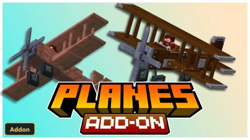 Planes Add-on (26+, 1.21) – MCPE/Bedrock Addon